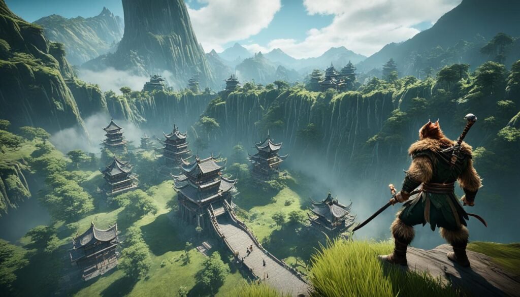 Juego de mundo abierto Black Myth: Wukong