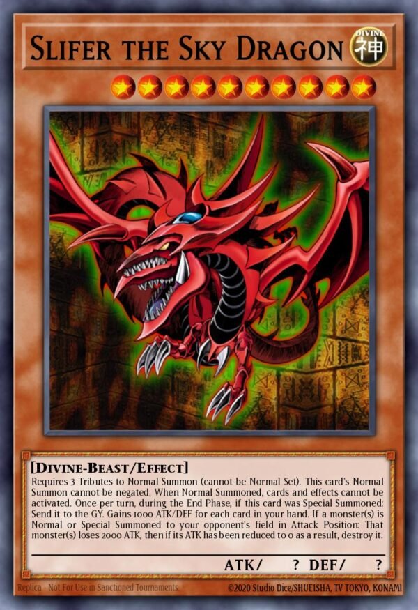 Slifer the Sky Dragon - Battle Pack 2: War of the Giants (Mosaic Rare)