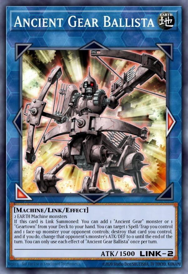 Ancient Gear Ballista - Quarter Century Bonanza (Platinum Secret Rare)
