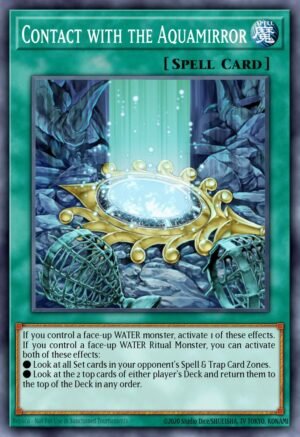 Contact with the Aquamirror - OTS Tournament Pack 21 (Common)