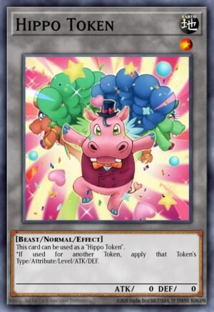 Hippo Token - Starter Deck: Yuya (Common)