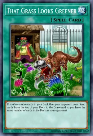 That Grass Looks Greener - Raging Tempest (Secret Rare)
