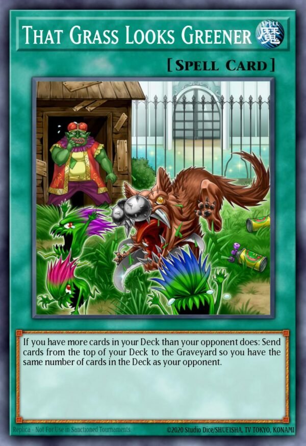 That Grass Looks Greener - Raging Tempest (Secret Rare)