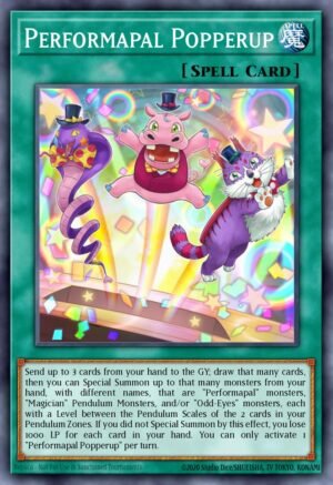 Performapal Popperup - Legendary Duelists: Magical Hero (Rare)