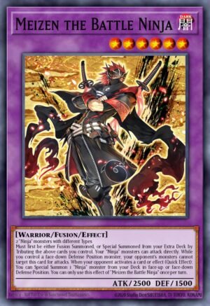 Meizen the Battle Ninja - Darkwing Blast (Ultra Rare)