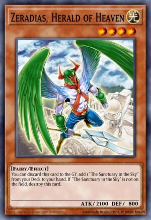 Zeradias, Herald of Heaven - Lost Sanctuary Structure Deck (Common)