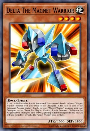 Delta The Magnet Warrior - Raging Tempest (Super Rare)
