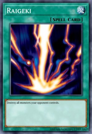Raigeki - Legend of Blue Eyes White Dragon (Super Rare)