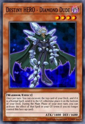 Destiny HERO - Diamond Dude - Legendary Hero Decks (Common)