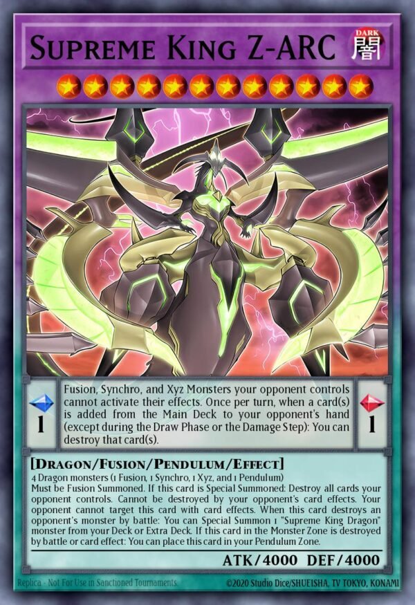 Supreme King Z-ARC - 2018 Mega-Tin Mega Pack (Secret Rare)