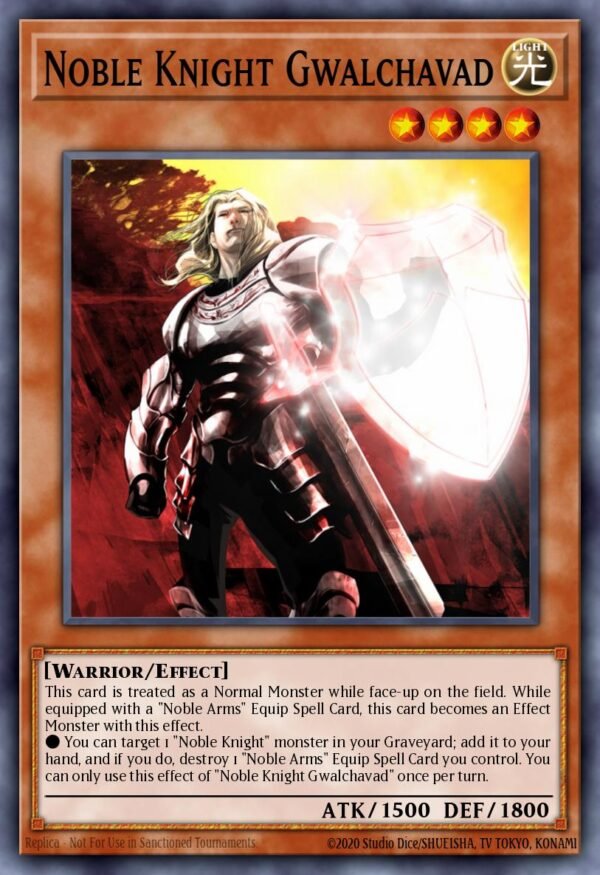 Noble Knight Gwalchavad - Noble Knights of the Round Table Box Set (Platinum Rare)