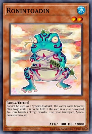 Ronintoadin - Quarter Century Bonanza (Quarter Century Secret Rare)