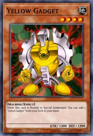 Yellow Gadget - Structure Deck: Machine Re-Volt (Common)