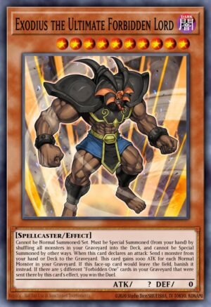 Exodius the Ultimate Forbidden Lord - Battle Pack 2: War of the Giants (Mosaic Rare)