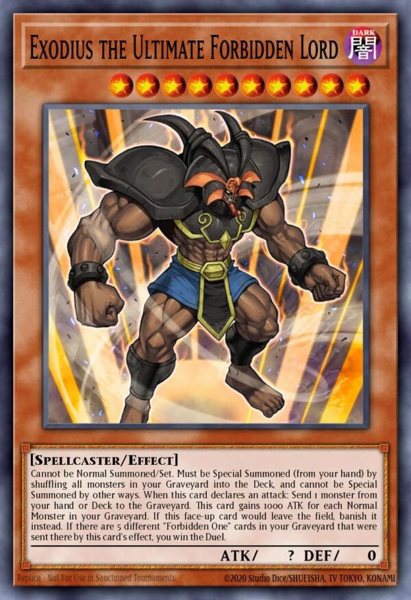 Exodius the Ultimate Forbidden Lord - Battle Pack 2: War of the Giants (Mosaic Rare)