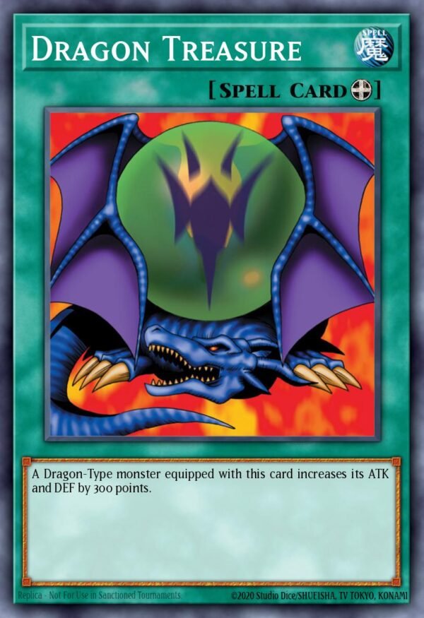 1435851.jpg Dragon Treasure - Legend of Blue Eyes White Dragon (Short Print)