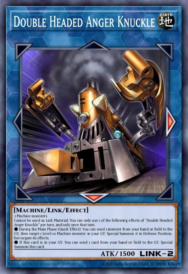 Double Headed Anger Knuckle - Battles of Legend: Hero's Revenge (Secret Rare)