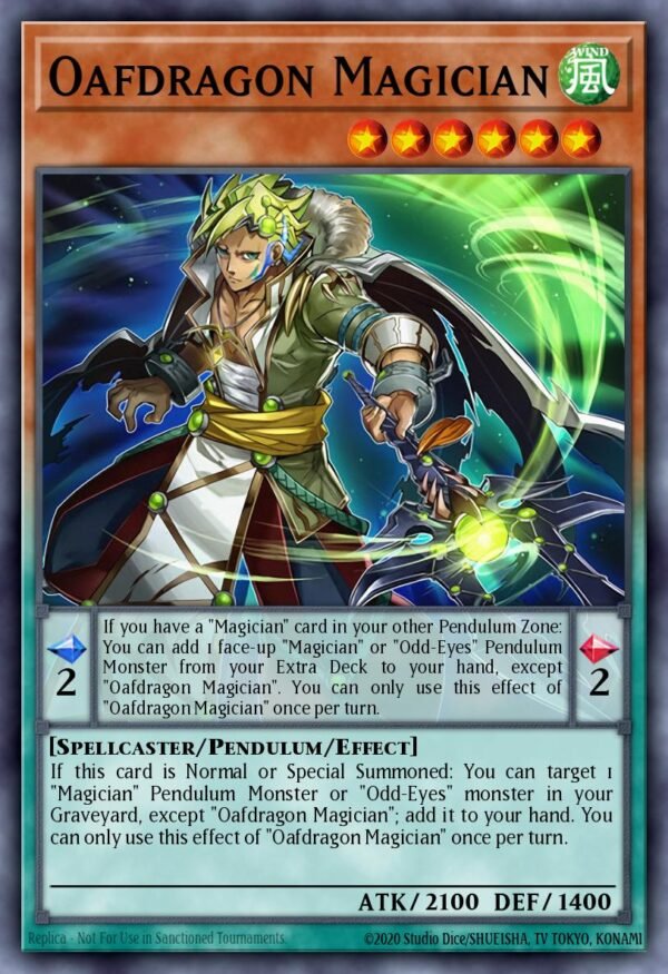 Oafdragon Magician - Master of Pendulum Structure Deck (Super Rare)