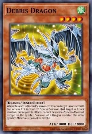 Debris Dragon - Quarter Century Bonanza (Platinum Secret Rare)