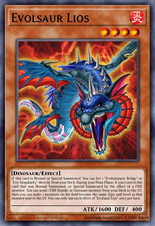 Evolsaur Lios - Duelist Nexus (Common)