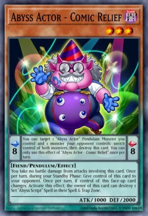 Abyss Actor - Comic Relief - Legendary Duelists: White Dragon Abyss (Rare)