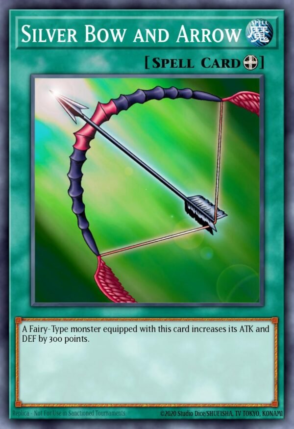 1557499-2.jpg Silver Bow and Arrow - Legend of Blue Eyes White Dragon (Short Print)