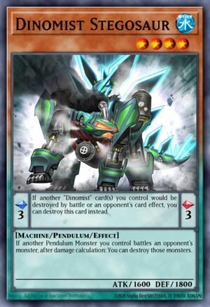 Dinomist Stegosaur - Breakers of Shadow (Common)