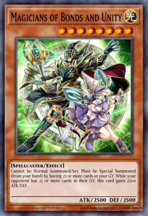 Magicians of Bonds and Unity - Duelist Nexus (Quarter Century Secret Rare)