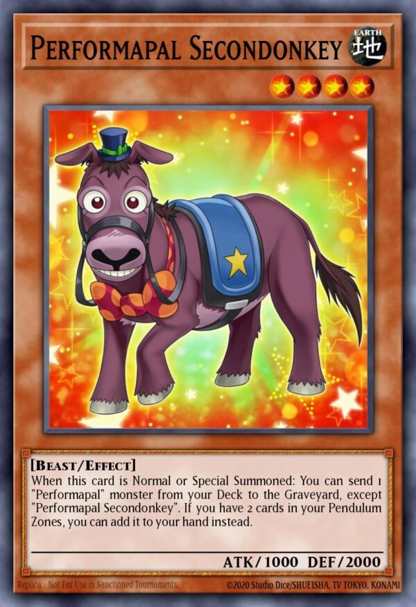 Performapal Secondonkey - Dimension of Chaos (Rare)