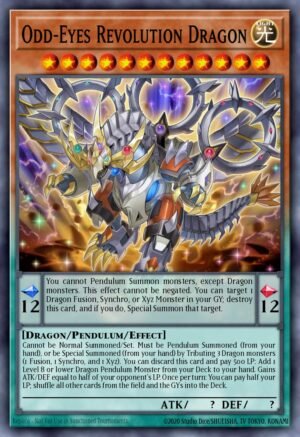 Odd-Eyes Revolution Dragon - Rise of the Duelist (Secret Rare)