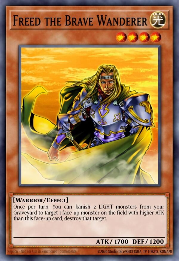 Freed the Brave Wanderer - Invasion of Chaos (Super Rare)