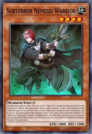 Subterror Nemesis Warrior - The Dark Illusion: Special Edition (Super Rare)