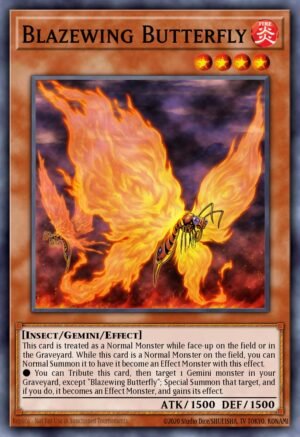 Blazewing Butterfly - Tactical Evolution (Ultimate Rare)