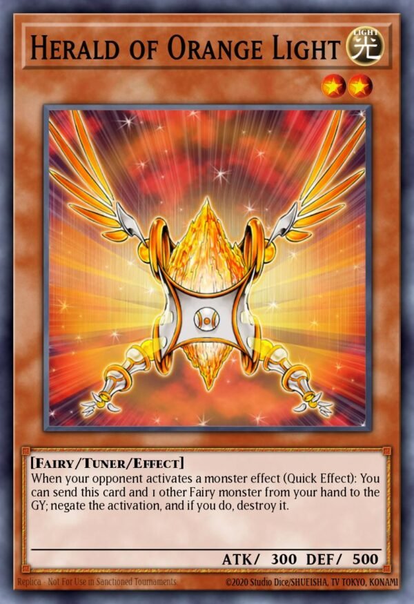 Herald of Orange Light - OTS Tournament Pack 20 (Super Rare)