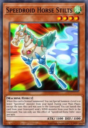 Speedroid Horse Stilts - Raging Tempest (Common)