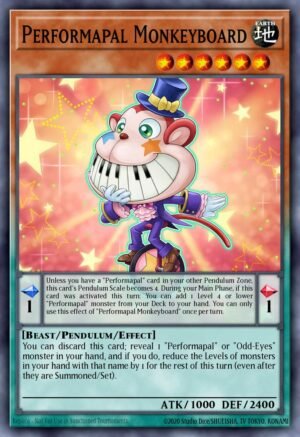 Performapal Monkeyboard - Breakers of Shadow (Common)
