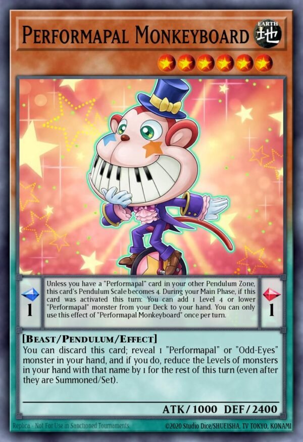 Performapal Monkeyboard - Breakers of Shadow (Common)