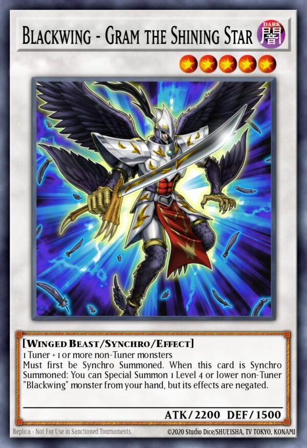 Blackwing - Gram the Shining Star - The Dark Illusion: Special Edition (Super Rare)