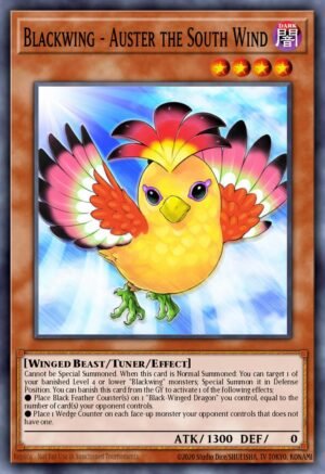 Blackwing - Auster the South Wind - Legendary Duelists: White Dragon Abyss (Rare)