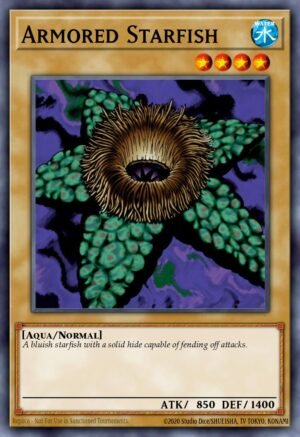 Armored Starfish - Legend of Blue Eyes White Dragon (Common)
