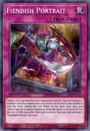 Fiendish Portrait - 2021 Tin of Ancient Battles (Super Rare)