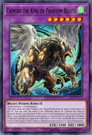 Chimera the King of Phantom Beasts - Duelist Nexus (Quarter Century Secret Rare)