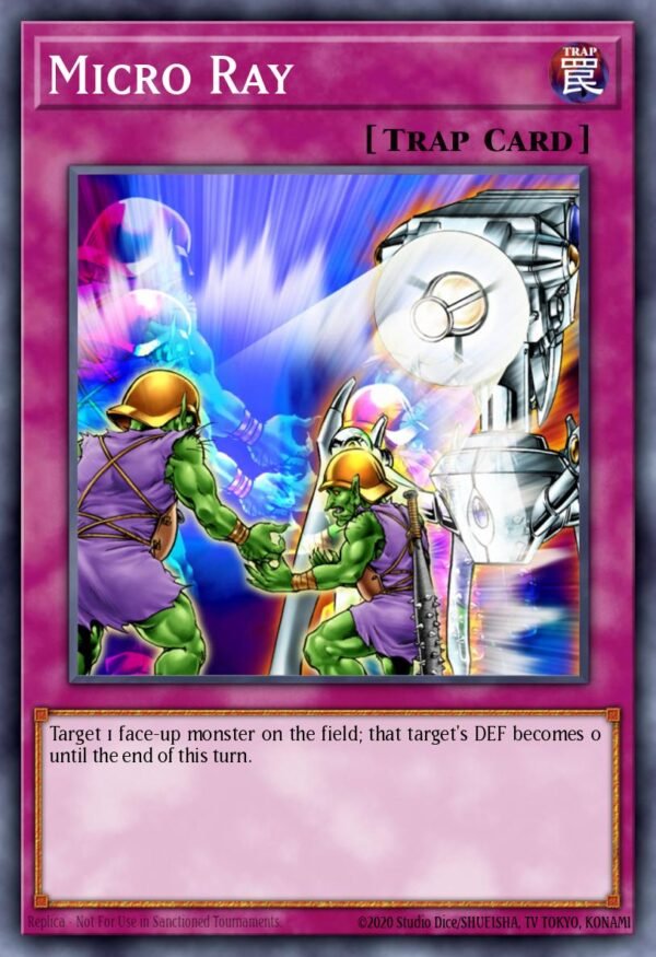 18190572-2.jpg Micro Ray - Structure Deck: Machine Re-Volt (Common)