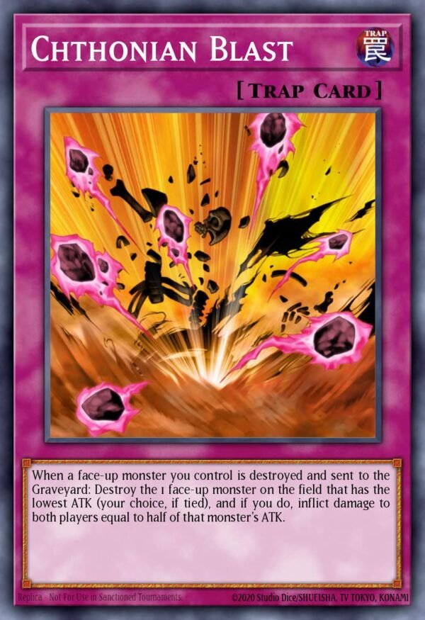 Chthonian Blast - Elemental Energy (Rare)