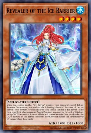 Revealer of the Ice Barrier - Quarter Century Bonanza (Quarter Century Secret Rare)