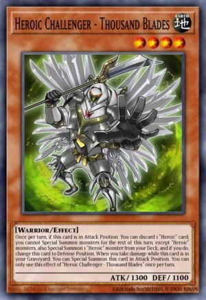 Heroic Challenger - Thousand Blades - World Superstars (Super Rare)