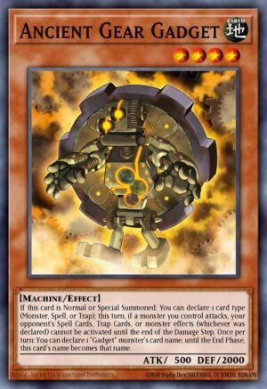 Ancient Gear Gadget - Machine Reactor Structure Deck (Ultra Rare)