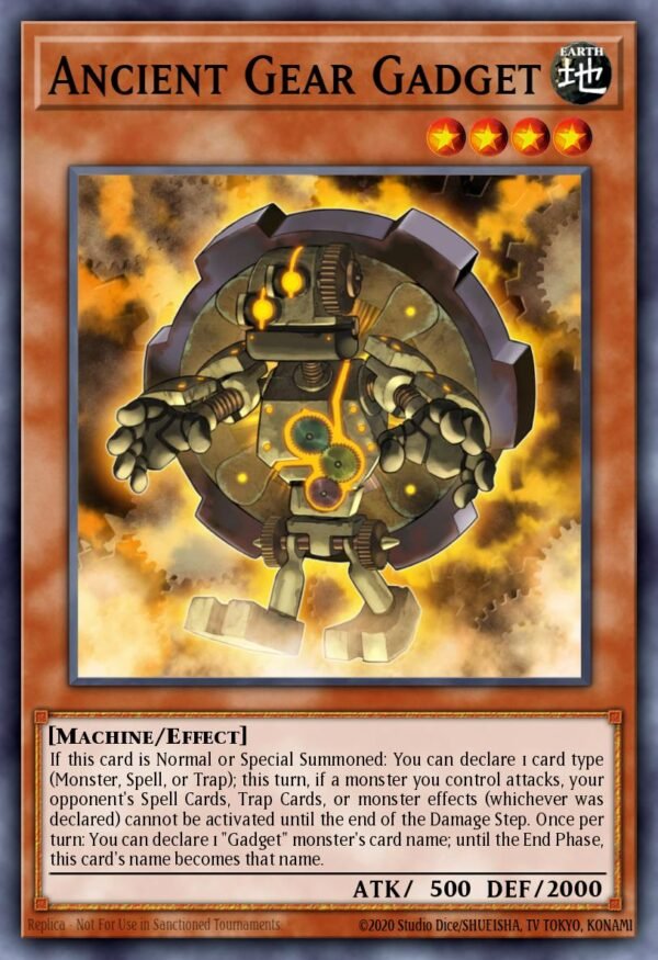 Ancient Gear Gadget - Machine Reactor Structure Deck (Ultra Rare)