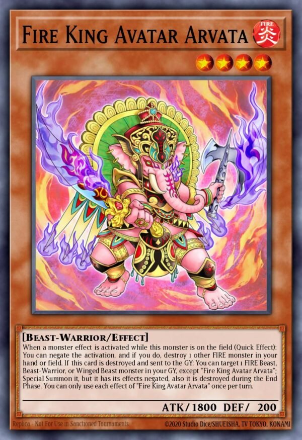 Fire King Avatar Arvata - Circuit Break (Rare)
