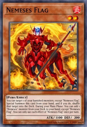 Nemeses Flag - Quarter Century Bonanza (Platinum Secret Rare)